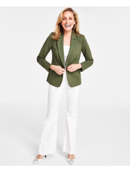 I.N.C. INTERNATIONAL CONCEPTS Women's Ponte Blazer, Created for Macy's