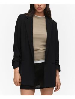 Women's Flowy Suit Blazer