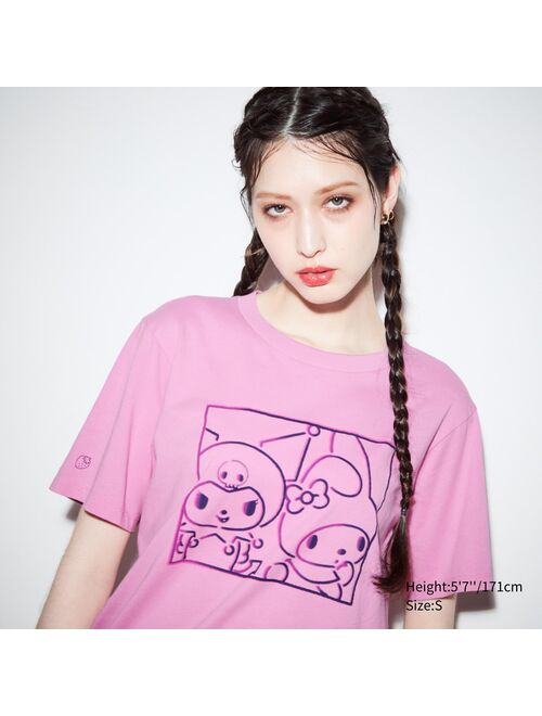 UNIQLO Sanrio Characters: Kuromi & My Melody UT (Short-Sleeve Graphic T-Shirt)