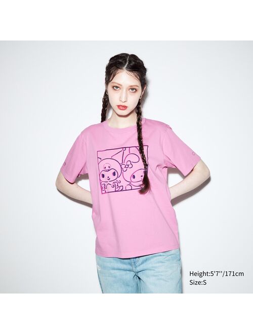 UNIQLO Sanrio Characters: Kuromi & My Melody UT (Short-Sleeve Graphic T-Shirt)