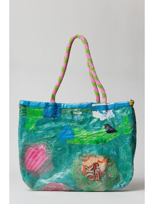 Urban outfitters Urban Renewal Bolson Large Recycled Plastic Tote Bag