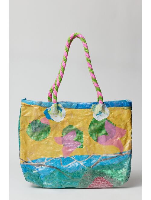 Urban outfitters Urban Renewal Bolson Large Recycled Plastic Tote Bag