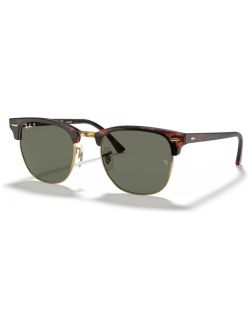 Polarized Sunglasses, RB3016 CLUBMASTER