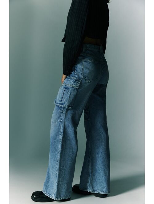 Miss Sixty Wide-Leg Cargo Jean