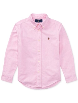 Toddler and Little Boys Cotton Oxford Shirt