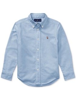 Toddler and Little Boys Cotton Oxford Shirt