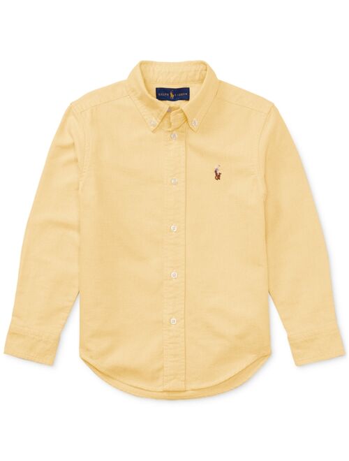 POLO RALPH LAUREN Toddler and Little Boys Cotton Oxford Shirt