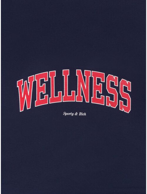 Sporty & Rich Wellness crew-neck cotton sweatshirt