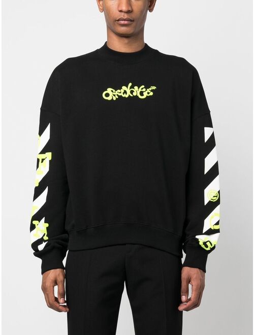 Off-White Opposite Arrow cotton sweatshirt