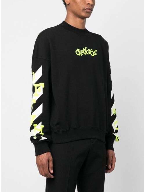 Off-White Opposite Arrow cotton sweatshirt