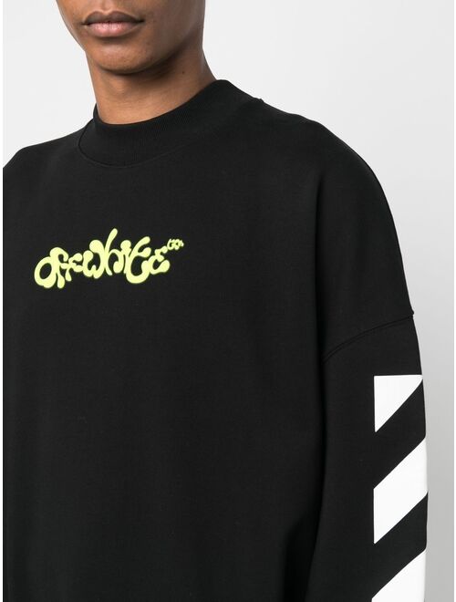 Off-White Opposite Arrow cotton sweatshirt