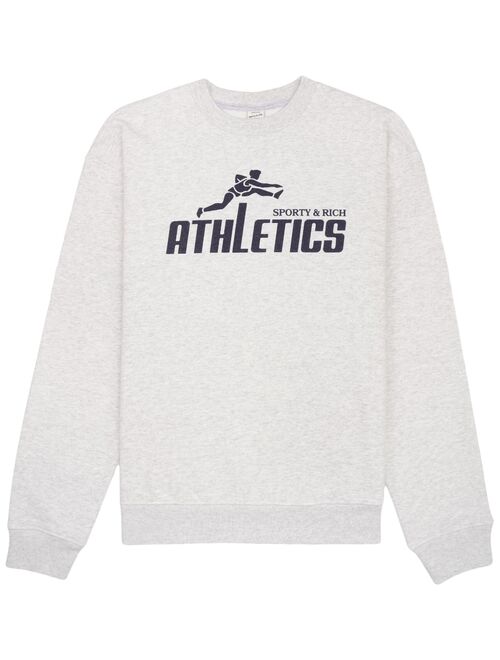 Sporty & Rich 90s Athletics cotton sweatshirt