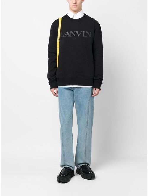 Lanvin embroidered-logo sweatshirt