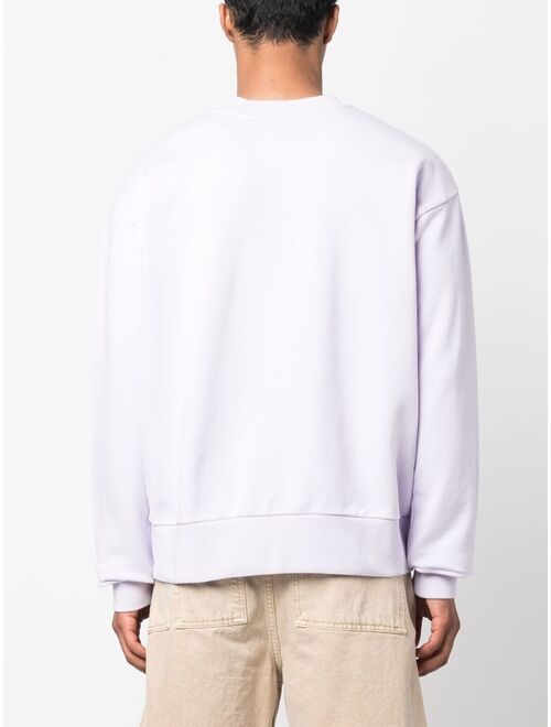 Marni logo-print cotton sweatshirt