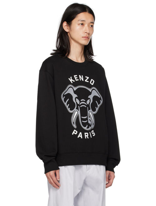 Black Kenzo Paris 'Kenzo Elephant' Sweatshirt