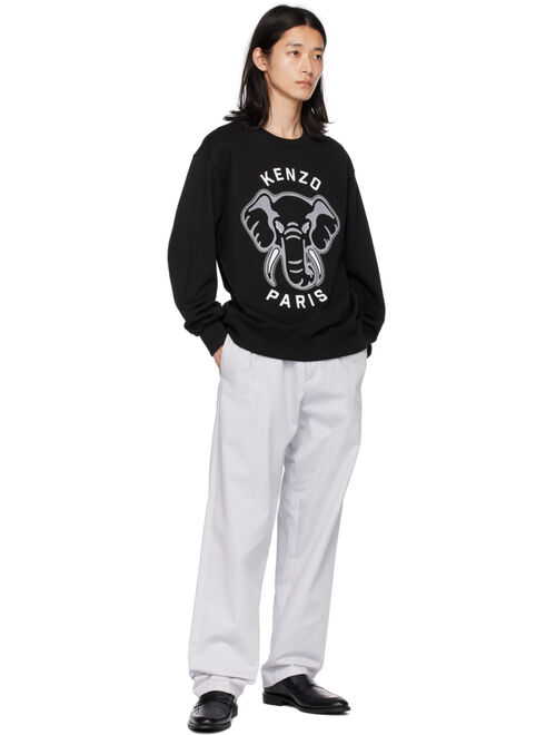 Black Kenzo Paris 'Kenzo Elephant' Sweatshirt