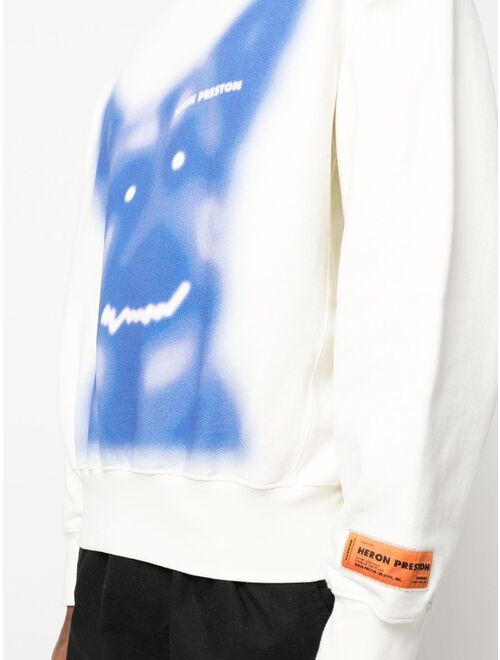 Heron Preston Beware of Dog sweatshirt