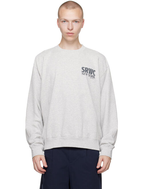 Sporty & Rich Gray 'SRWC 94' Sweatshirt