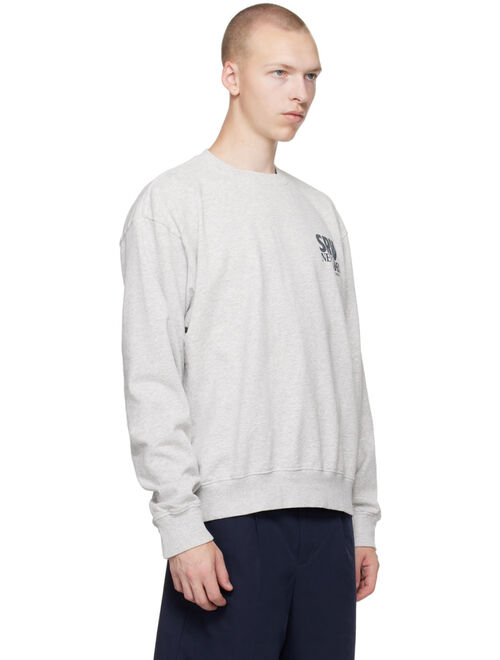 Sporty & Rich Gray 'SRWC 94' Sweatshirt