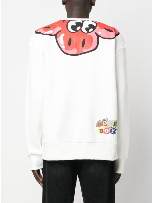 Kenzo Boke flower graphic-print sweatshirt