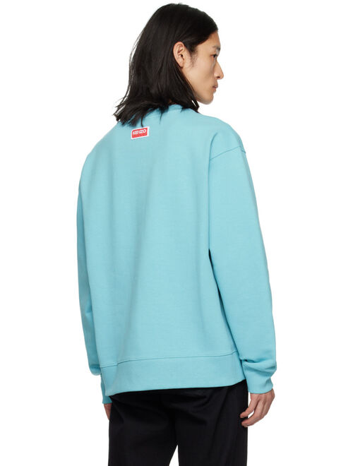 Blue Kenzo Paris Boke Flower Sweatshirt