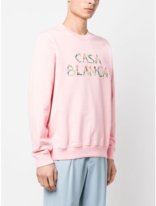 Casablanca L'Arche Fleurie sweatshirt