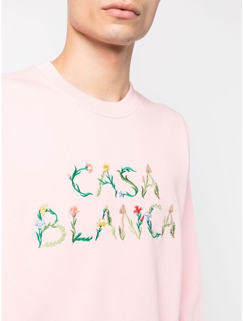 Casablanca L'Arche Fleurie sweatshirt