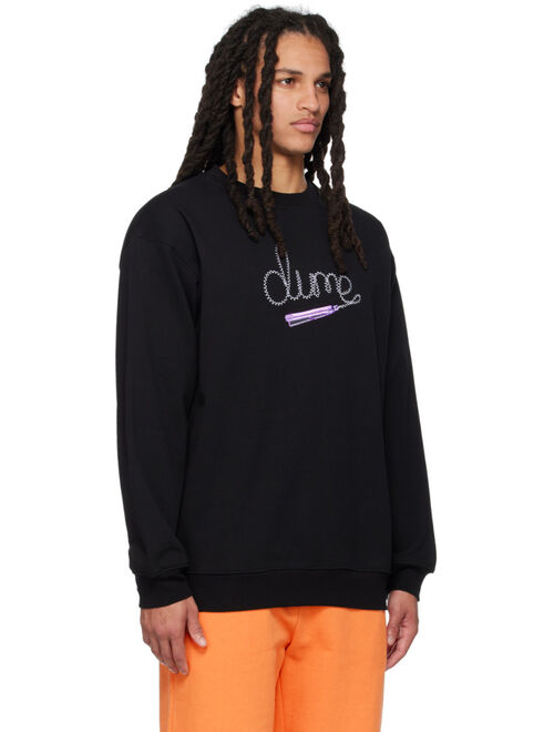 Dime Black Iron Sweatshirt