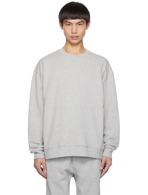 Ksubi Gray 4 X 4 Biggie Sweatshirt