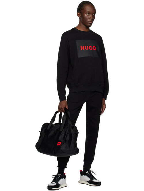 Hugo Black Printed Sweatshirt