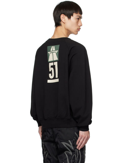 Bally Black Printed Sweatshirt