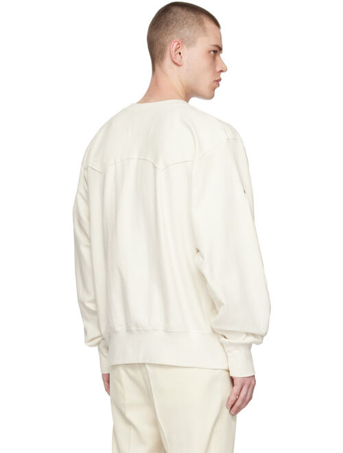 The Letters Off-White Western Sweatshirt