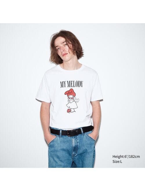 UNIQLO Sanrio Characters: Kuromi & My Melody UT (Short-Sleeve Graphic T-Shirt)