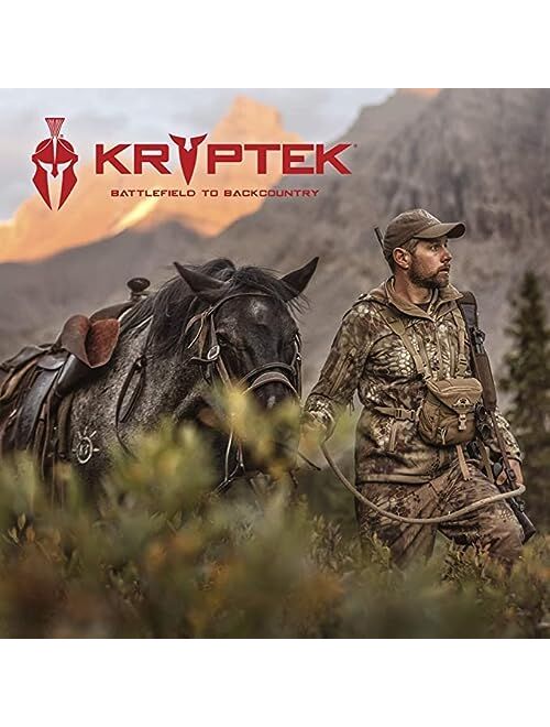 Kryptek Mens Stalker Short Sleeve Hunting Shirt, 100% Cotton, Stealthy Camo Tee