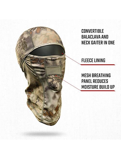 Kryptek Wyot Balaclava, Cold Weather Camo Protection