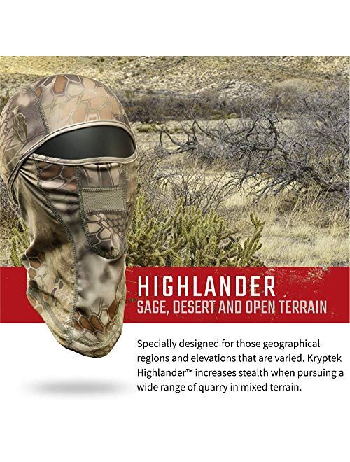 Kryptek Wyot Balaclava, Cold Weather Camo Protection