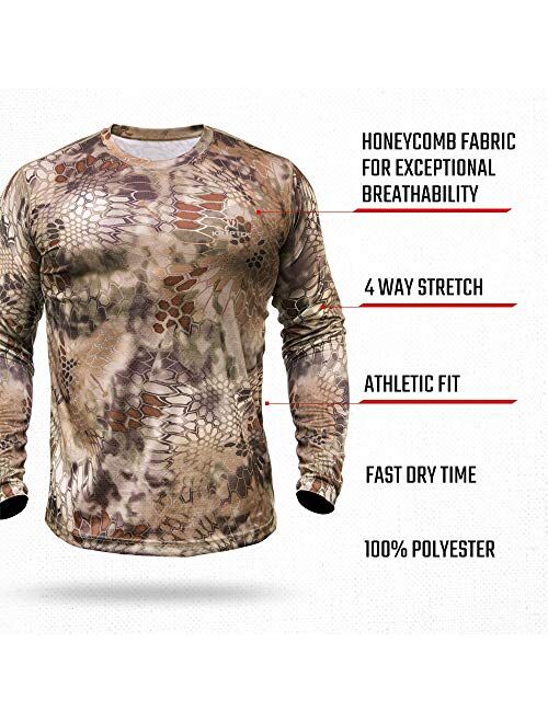 Kryptek Men's Hyperion Long Sleeve Crew