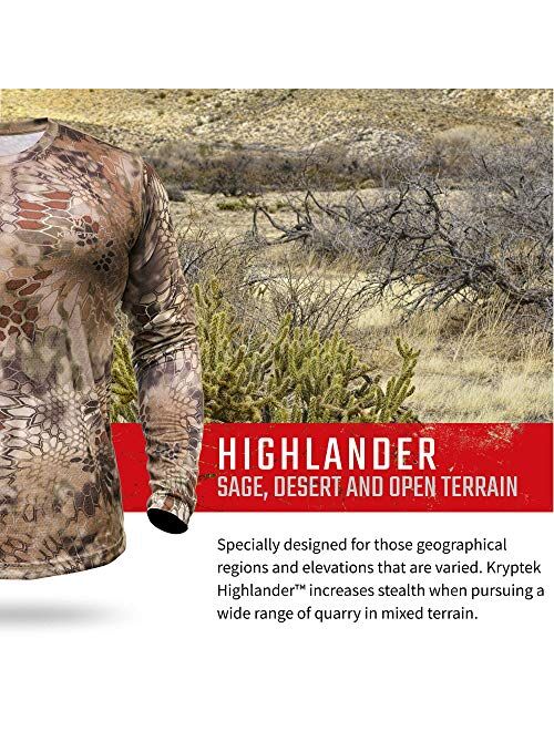 Kryptek Men's Hyperion Long Sleeve Crew