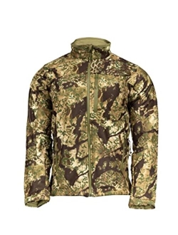 Mens Njord Windproof, Cold Weather, Super Quiet Soft Shell Camo Jacket