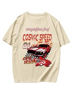 mens T Shirt Cosmic Speed