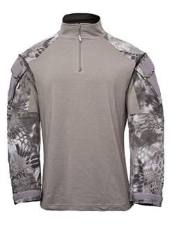 Men's Tactical Rugby Half Zip, Long Sleeve Shirt