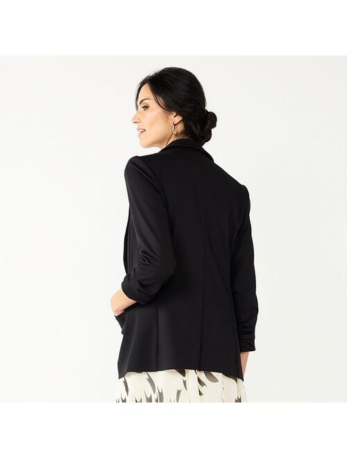 Women's Nine West Knit Closureless Blazer