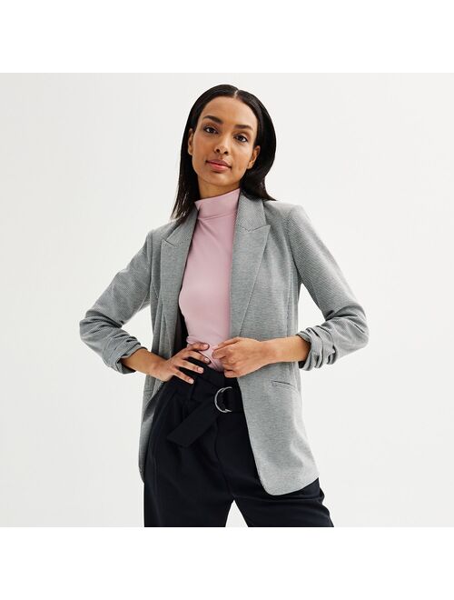 Women's Nine West Knit Closureless Blazer