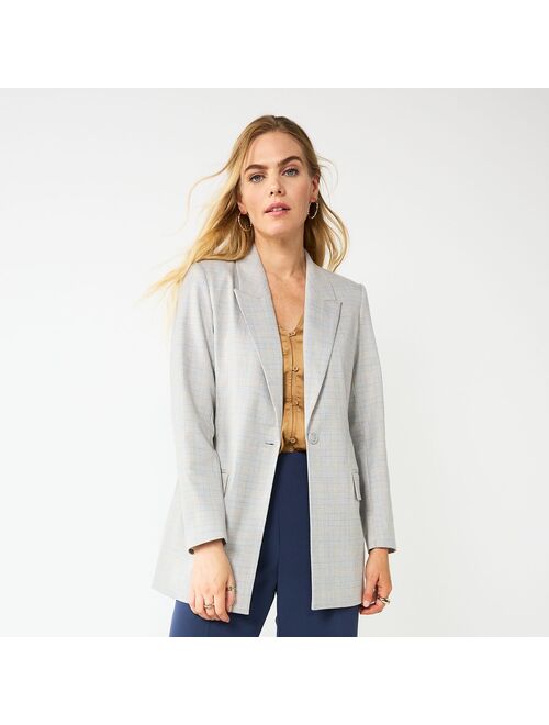 Women's Nine West Longline Blazer