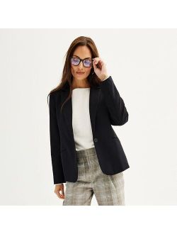 Classic Single Button Blazer