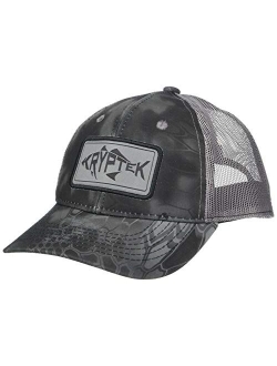 - Camo Fish Patch Hat