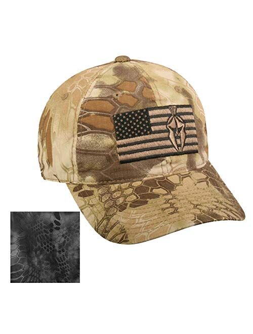 Kryptek Flag Hat Typhon OS & Ware to Work Bandana Bundle