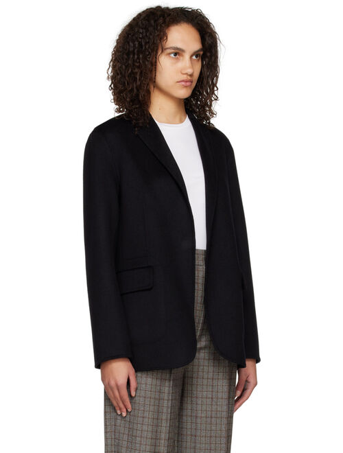 Theory Black Open Blazer