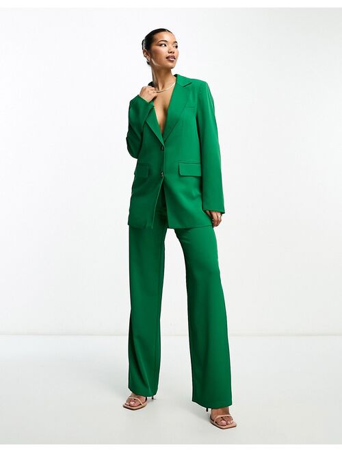 Aria Cove oversized blazer in green - part of a set