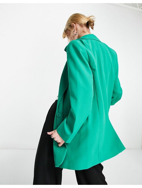 Only tailored blazer in green